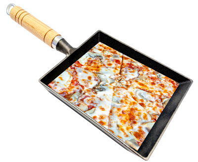 Pinsa Ham & Mushroom Slice