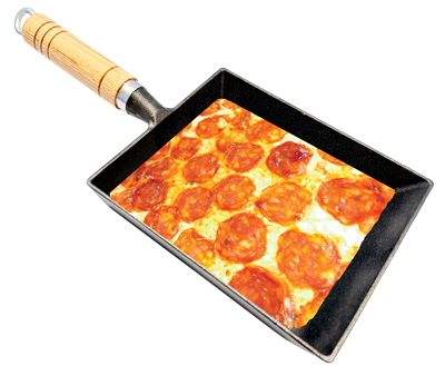 Pinsa Pepperoni local Slice